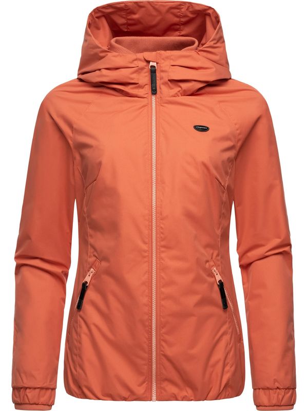 Ragwear Ragwear Tehnička jakna 'Dizzie'  hrđavo crvena / crna