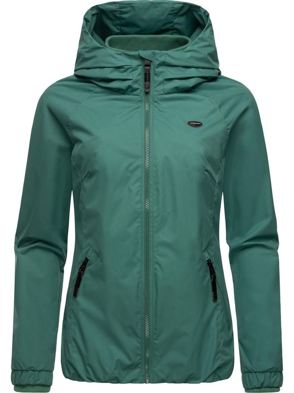Ragwear Ragwear Tehnička jakna 'Dizzie'  smaragdno zelena / crna