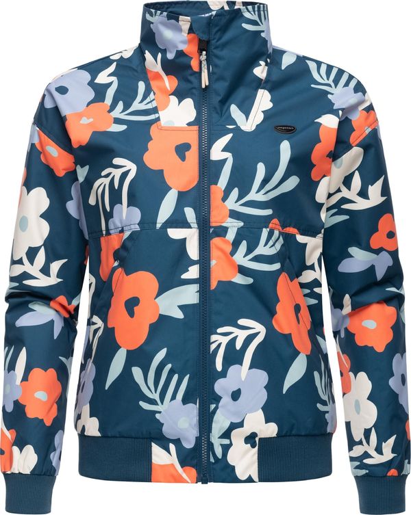 Ragwear Ragwear Tehnička jakna 'Goona'  petrol / pastelno zelena / narančasta