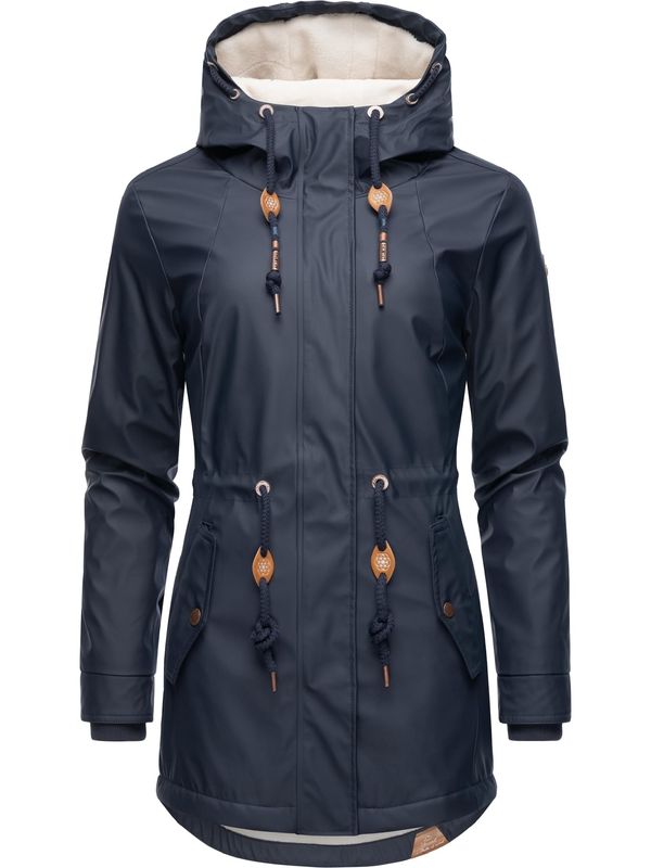 Ragwear Ragwear Tehnička jakna 'Monadis Rainy'  mornarsko plava / smeđa / bijela
