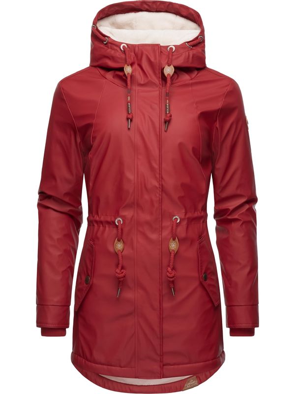 Ragwear Ragwear Tehnička jakna 'Monadis Rainy'  smeđa / rubin crvena