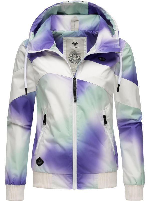 Ragwear Ragwear Tehnička jakna 'Nuggie'  indigo / svijetlosiva / menta / bijela