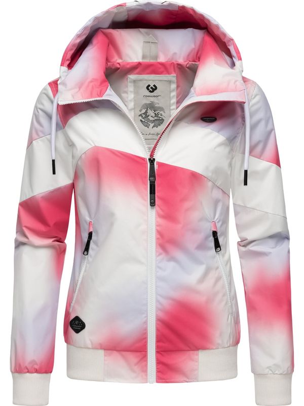 Ragwear Ragwear Tehnička jakna 'Nuggie'  pastelno plava / roza / bijela