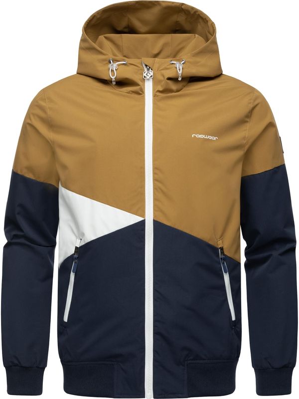Ragwear Ragwear Tehnička jakna 'Renad'  noćno plava / smeđa / bijela