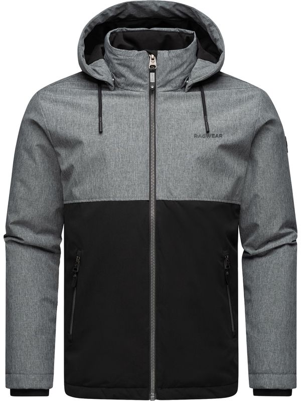 Ragwear Ragwear Tehnička jakna 'Roens'  siva melange / crna