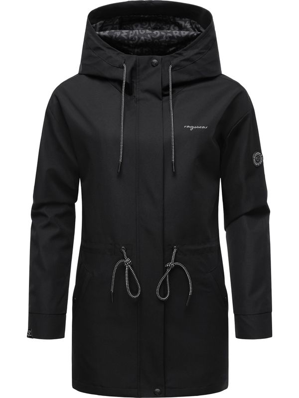 Ragwear Ragwear Tehnička jakna 'Urbanna Remake'  crna / bijela