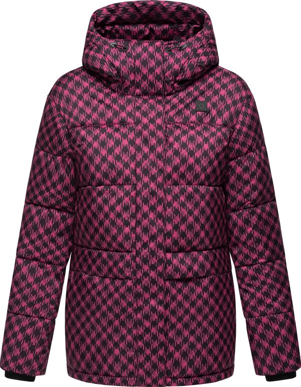 Ragwear Ragwear Tehnička jakna 'Wikesh'  roza / crna