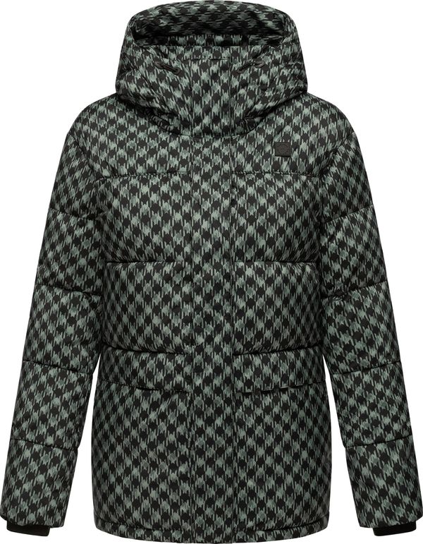 Ragwear Ragwear Tehnička jakna 'Wikesh'  zelena / pastelno zelena / crna