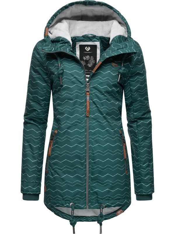Ragwear Ragwear Tehnička jakna 'Zuzka'  zelena / svijetlozelena