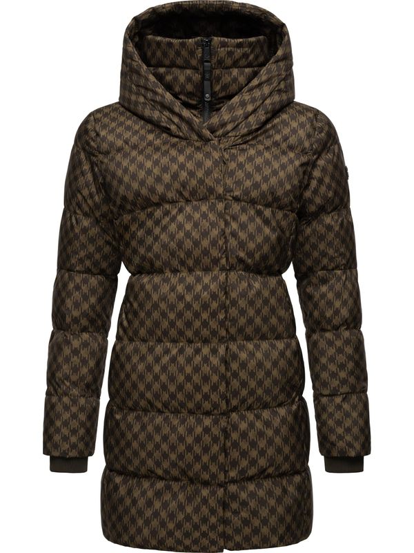 Ragwear Ragwear Tehnički kaput 'Niara'  smeđa / crna