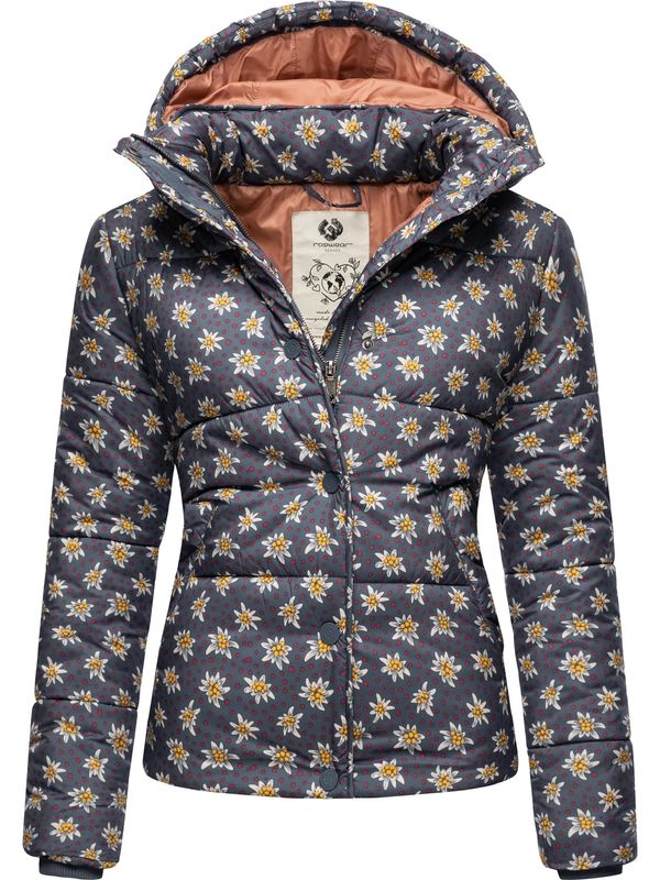 Ragwear Ragwear Zimska jakna  golublje plava / žuta / roza / bijela