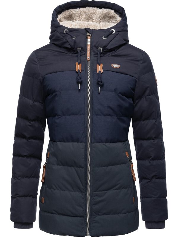 Ragwear Ragwear Zimska jakna 'Quantic'  mornarsko plava / smeđa