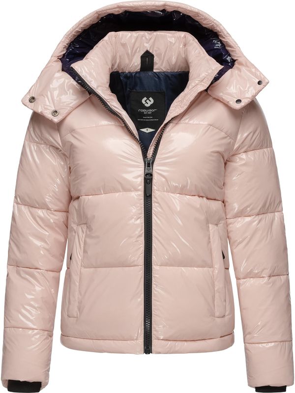 Ragwear Ragwear Zimska jakna 'Roobie'  rosé / crna