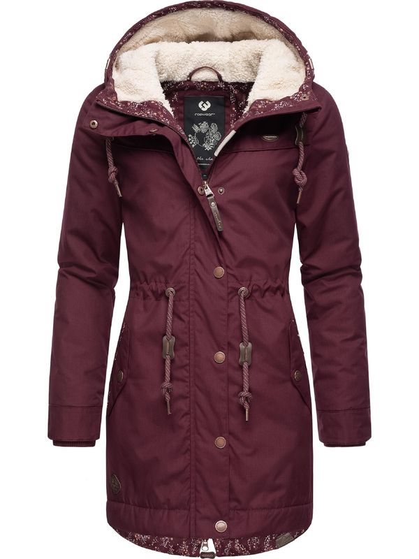 Ragwear Ragwear Zimska parka 'Canny'  crvena / boja vina
