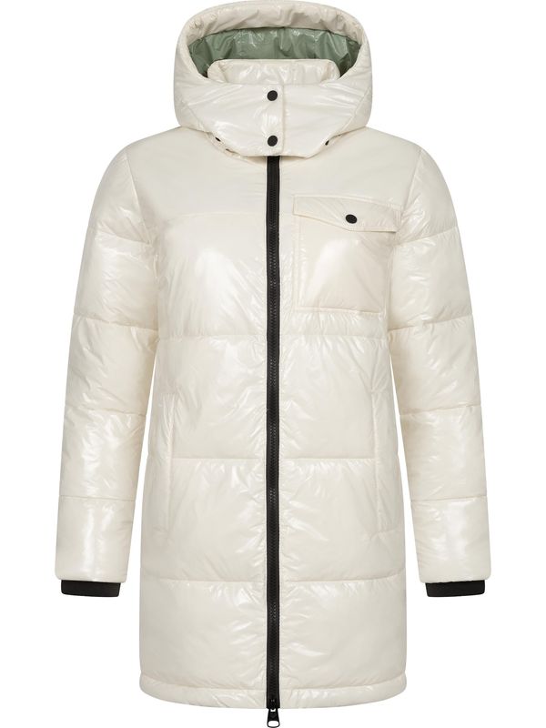 Ragwear Ragwear Zimski kaput 'Roobie'  crna / bijela