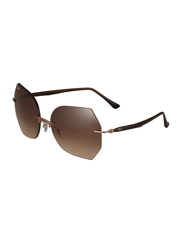 Ray-Ban Ray-Ban Sunčane naočale '0RB8065'  smeđa / rozo zlatna