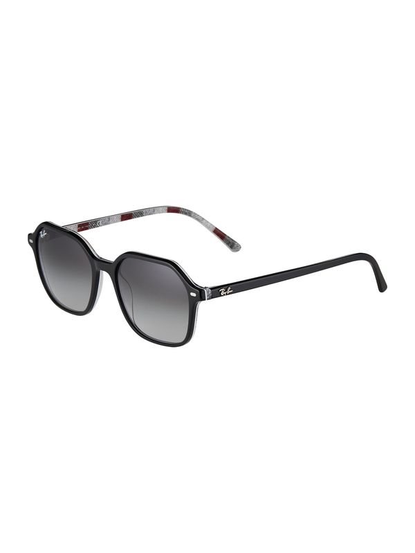 Ray-Ban Ray-Ban Sunčane naočale 'JOHN'  siva / burgund / crna