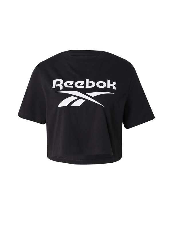 Reebok Reebok Majica 'IDENTITY'  crna / bijela