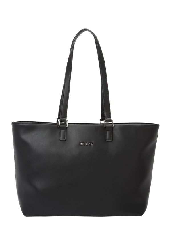 REPLAY REPLAY Shopper torba  crna