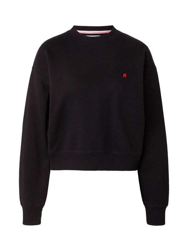 REPLAY REPLAY Sweater majica  crna