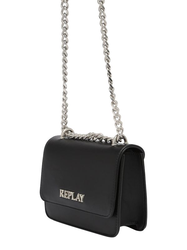 REPLAY REPLAY Torba preko ramena  crna / bijela