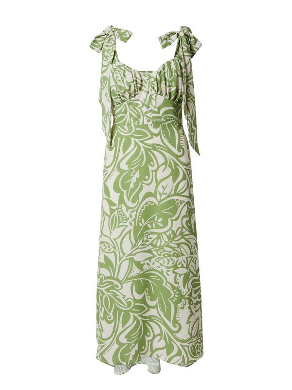 River Island River Island Haljina 'BETTY'  bež / zelena