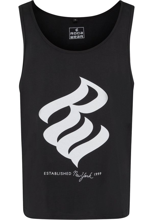 ROCAWEAR ROCAWEAR Majica  crna / bijela