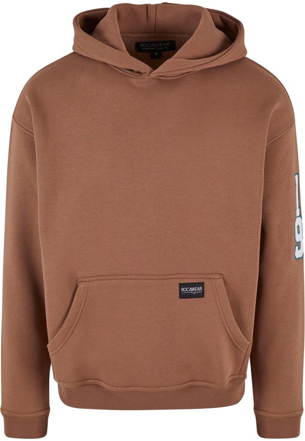 ROCAWEAR ROCAWEAR Sweater majica  plava / smeđa / bijela