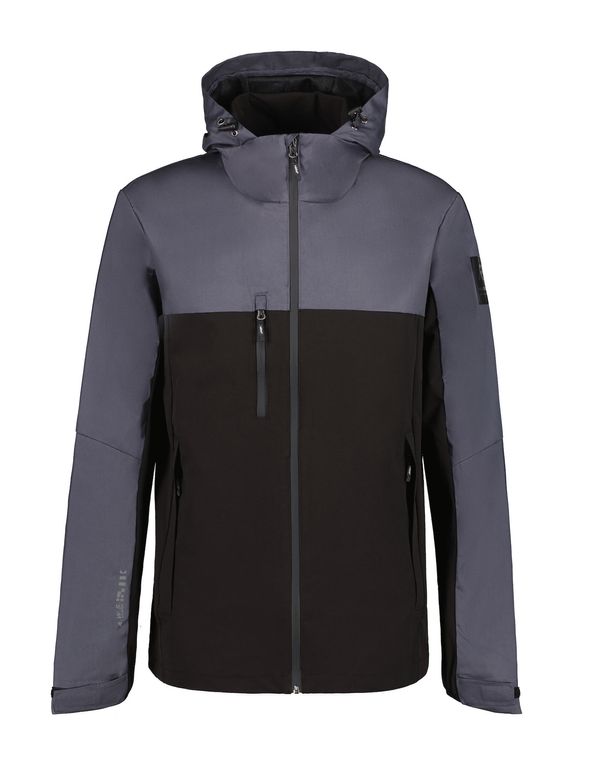 Rukka Rukka Outdoor jakna 'Poukkola'  siva / crna