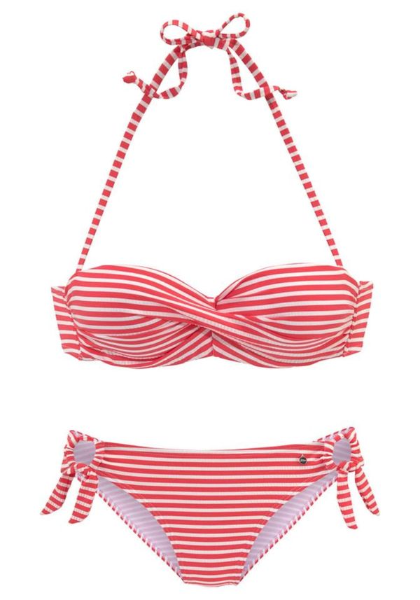 s.Oliver s.Oliver Bikini  crvena / bijela