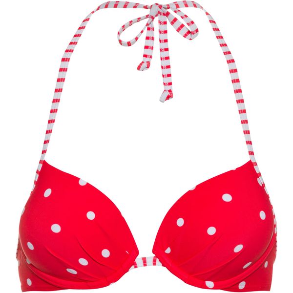 s.Oliver s.Oliver Bikini gornji dio 'Audrey'  crvena / bijela