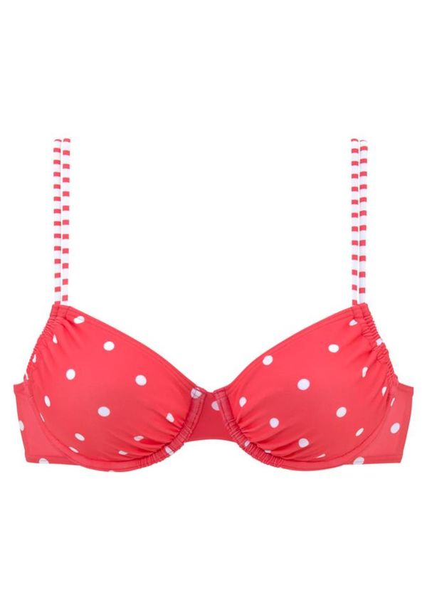 s.Oliver s.Oliver Bikini gornji dio 'Audrey'  crvena / bijela