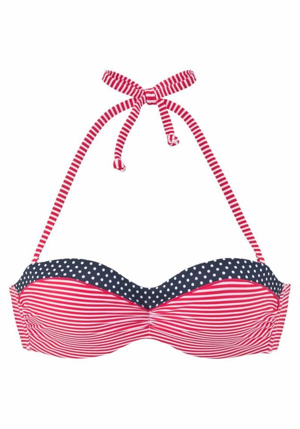 s.Oliver s.Oliver Bikini gornji dio 'Avni'  tamno plava / crvena / bijela