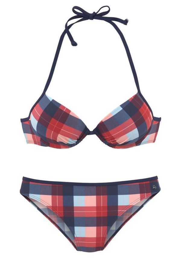 s.Oliver s.Oliver Bikini  mornarsko plava / svijetloplava / roza / pastelno crvena