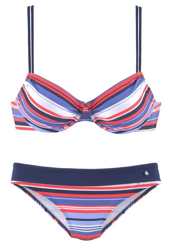 s.Oliver s.Oliver Bikini  plava / crvena / bijela