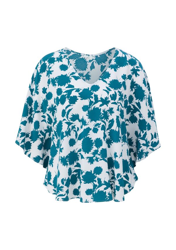 s.Oliver BLACK LABEL s.Oliver BLACK LABEL Bluza  petrol / bijela