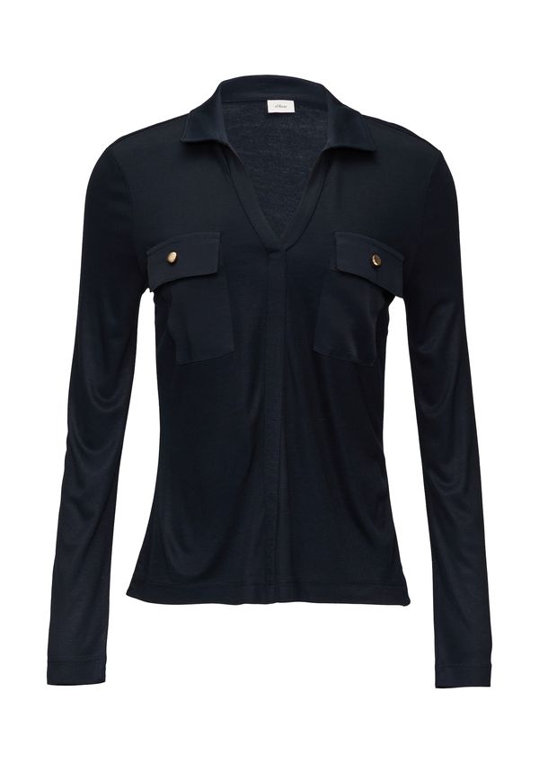 s.Oliver BLACK LABEL s.Oliver BLACK LABEL Majica  mornarsko plava