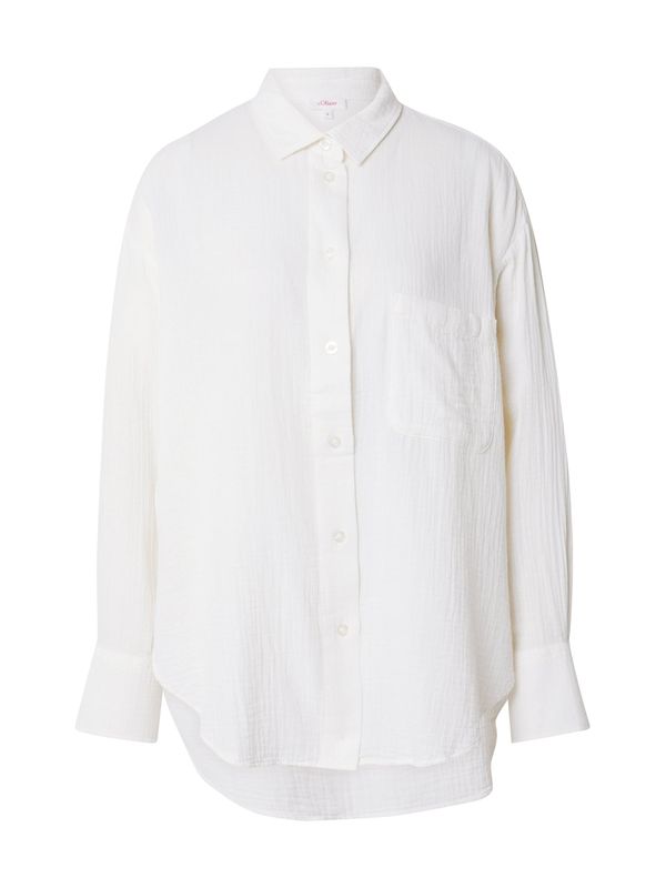 s.Oliver s.Oliver Bluza  ecru/prljavo bijela