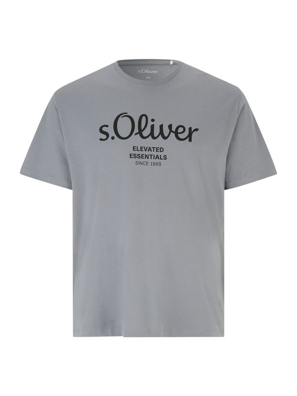 s.Oliver s.Oliver Majica  siva / crna