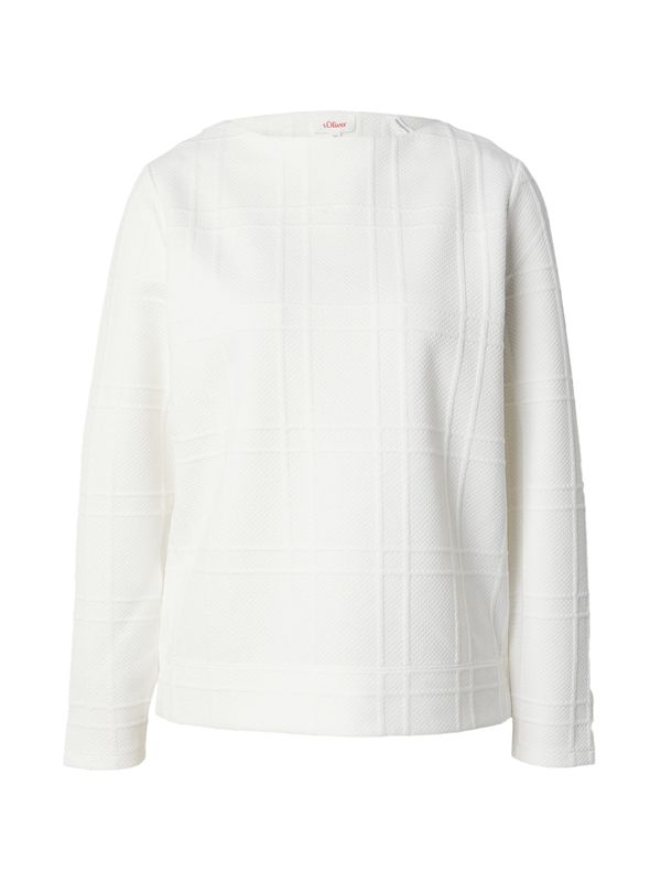 s.Oliver s.Oliver Sweater majica  bijela