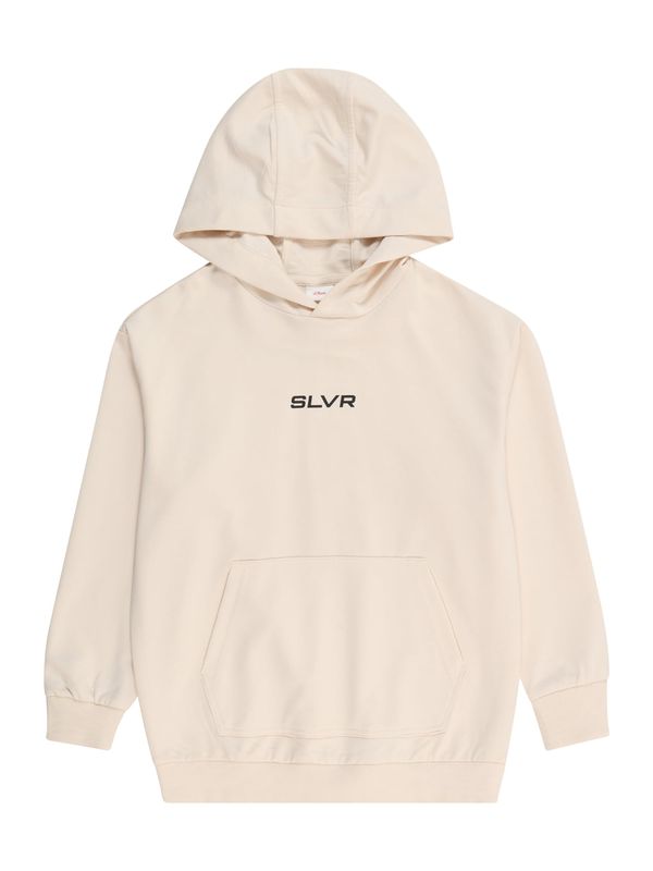 s.Oliver s.Oliver Sweater majica  crna / prljavo bijela