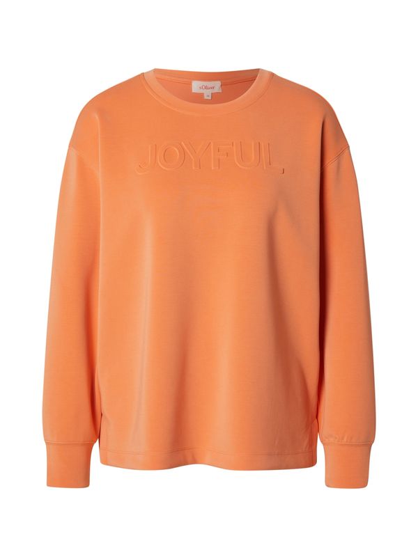 s.Oliver s.Oliver Sweater majica  mandarina