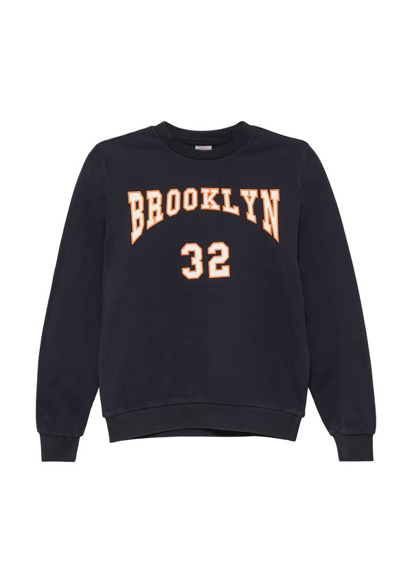 s.Oliver s.Oliver Sweater majica  mornarsko plava / miks boja