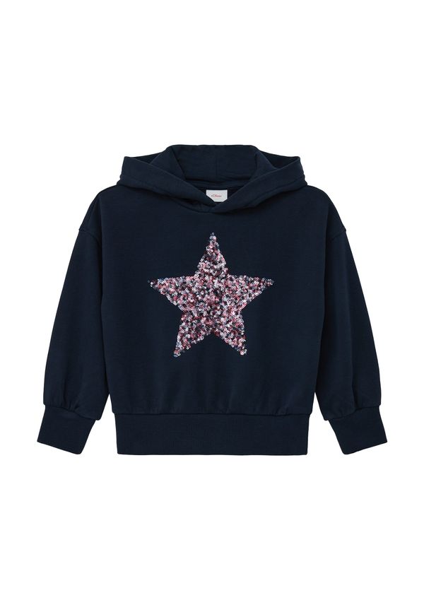 s.Oliver s.Oliver Sweater majica  mornarsko plava / roza