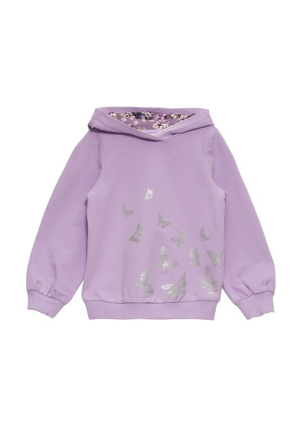 s.Oliver s.Oliver Sweater majica  svijetloljubičasta / srebro