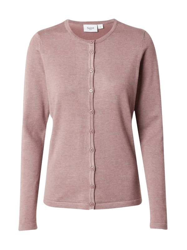 SAINT TROPEZ SAINT TROPEZ Kardigan 'Mila'  sivkasto ljubičasta (mauve)