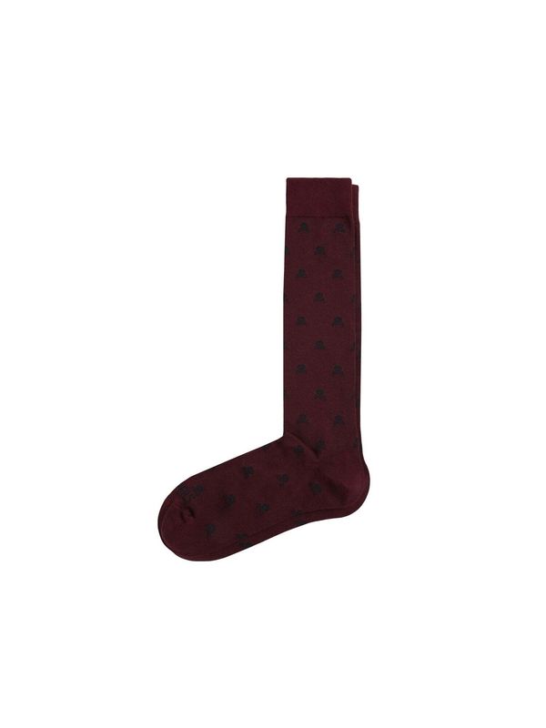 Scalpers Scalpers Čarape  burgund / crna