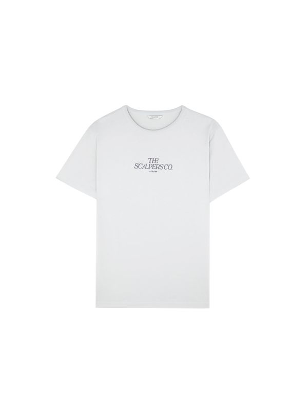 Scalpers Scalpers Majica 'Atelier'  svijetlosiva / crna