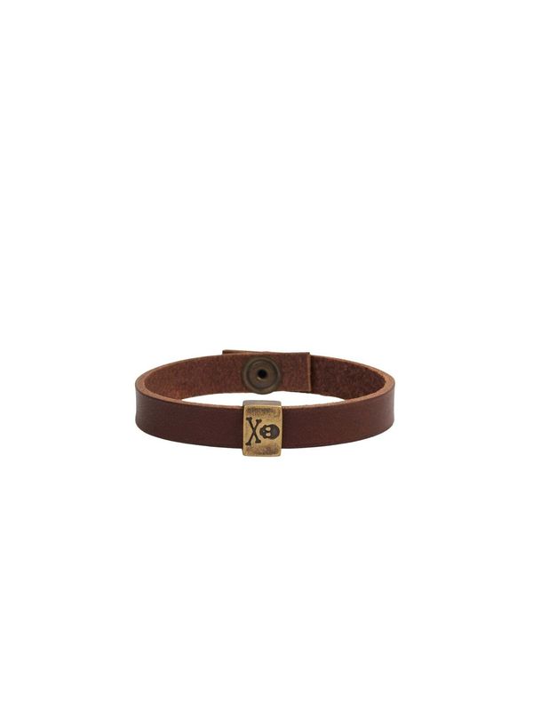 Scalpers Scalpers Narukvica 'Prince Bracelet'  smeđa