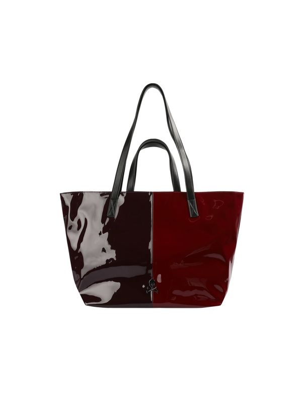 Scalpers Scalpers Shopper torba 'Charol'  boja vina / merlot